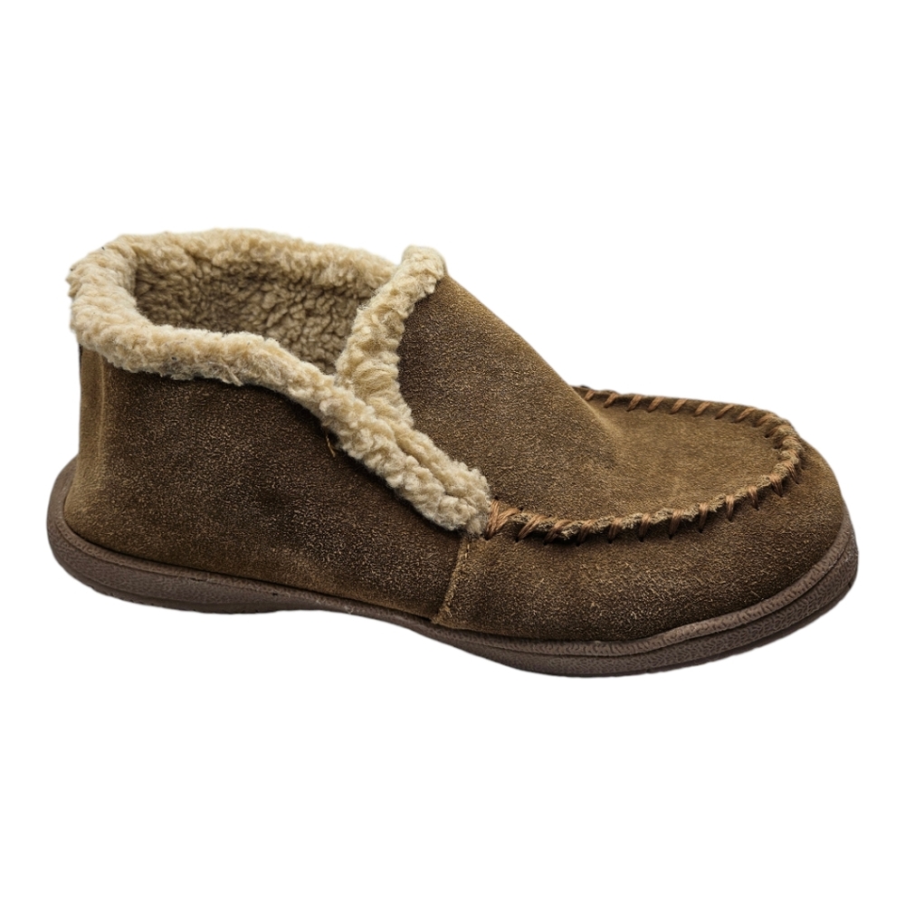 Clarks Bennet Lined Suede Men's Slipper Bootie Light Brown Size 9 Medium